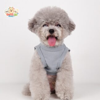 Chemise pour chien en tricot de coton